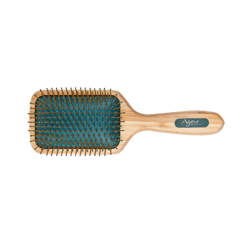 NATURAL BAMBOO PADDLE BRUSH - Beauty Professional Supplier